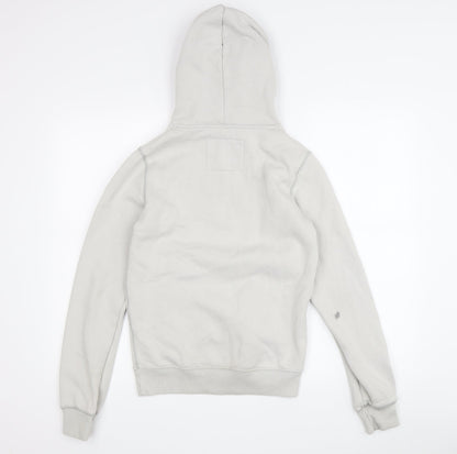 Womens UK Size 8 Jack Wills Grey Pullover Hoodie