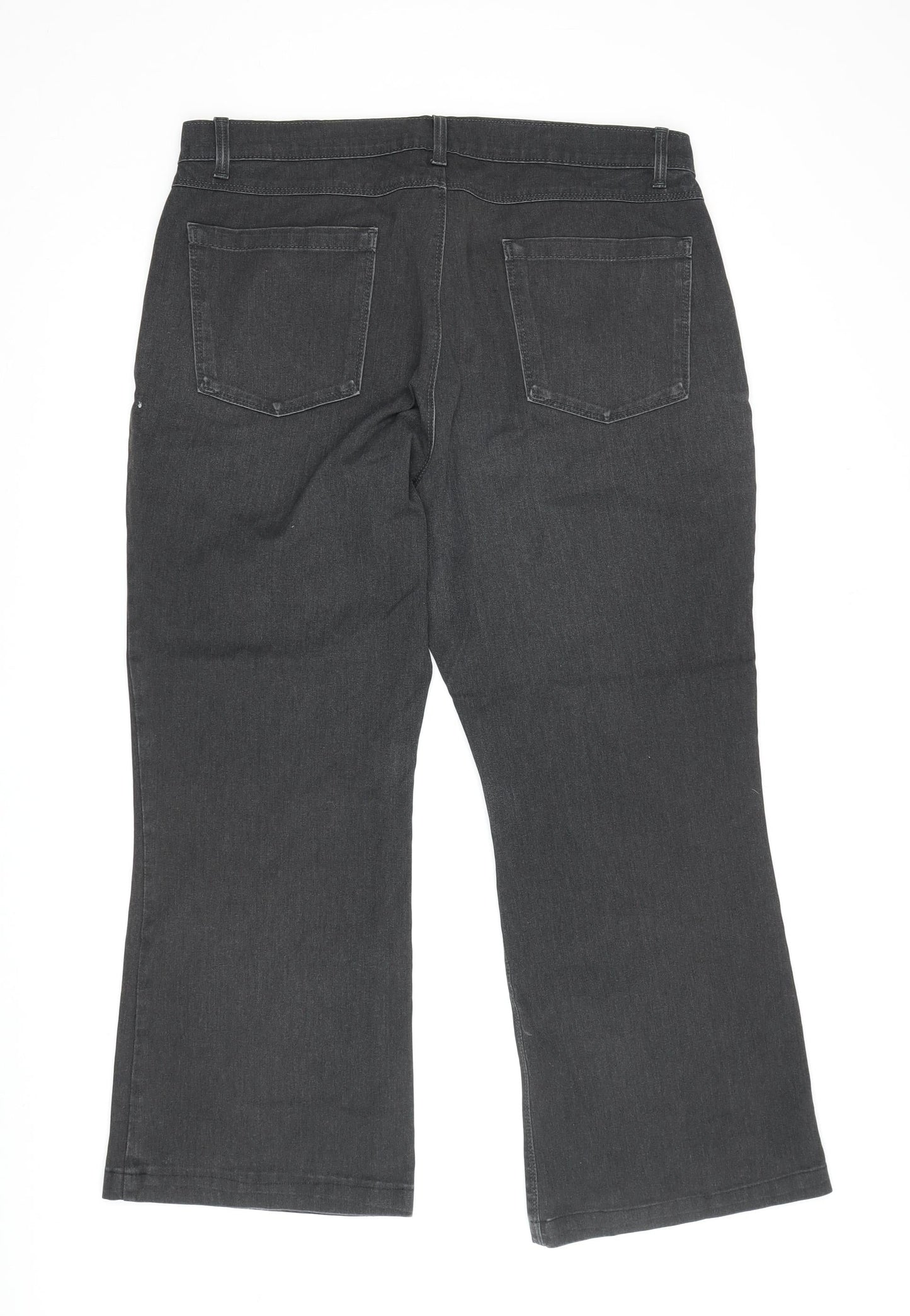 Womens UK Size 18 Marks and Spencer Regular Fit  Grey Jeans