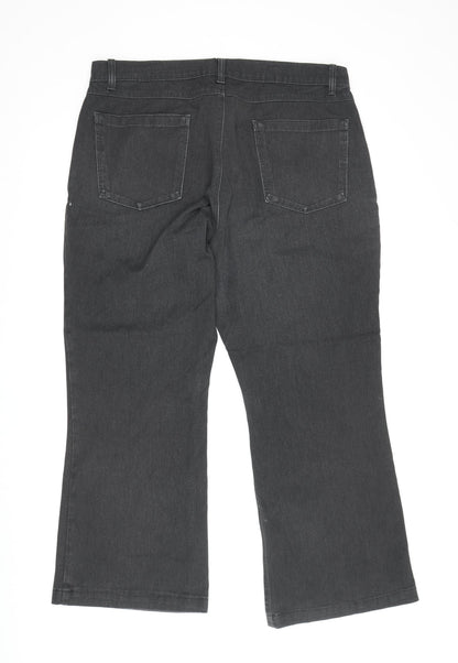 Womens UK Size 18 Marks and Spencer Regular Fit  Grey Jeans