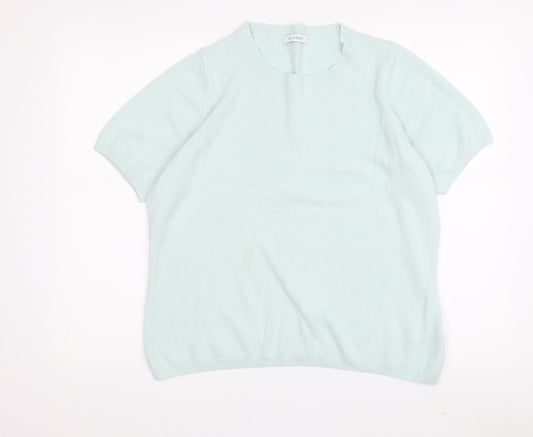 Womens UK Size 16 Marks and Spencer Green Pullover Jumper