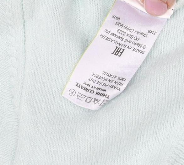 Womens UK Size 16 Marks and Spencer Green Pullover Jumper