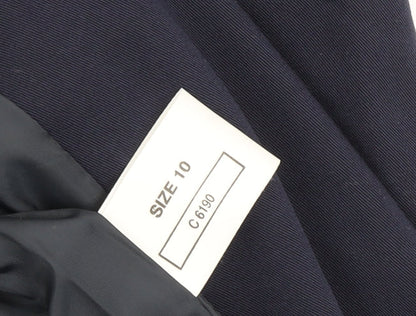 Classic Woman Blue Blazer, Women's Size 10, Tailored