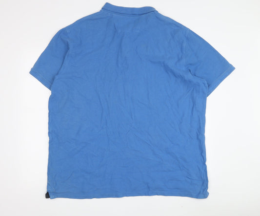 Maine New England Men's Blue XL Polo Shirt