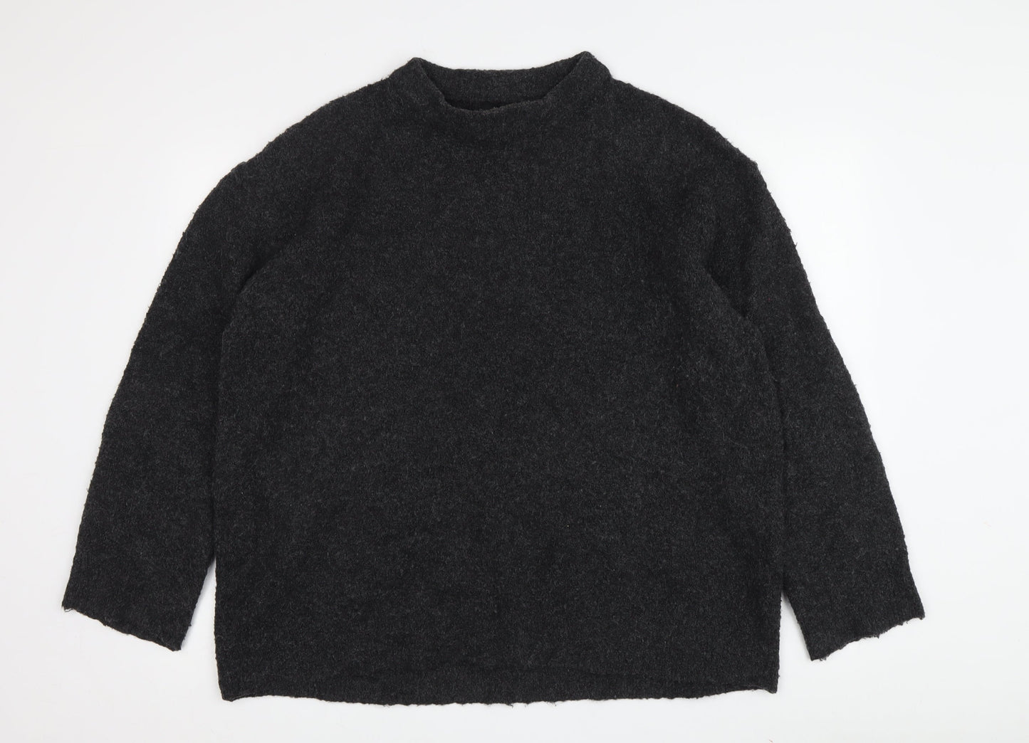 Womens UK Size M New Look Black Pullover Jumper