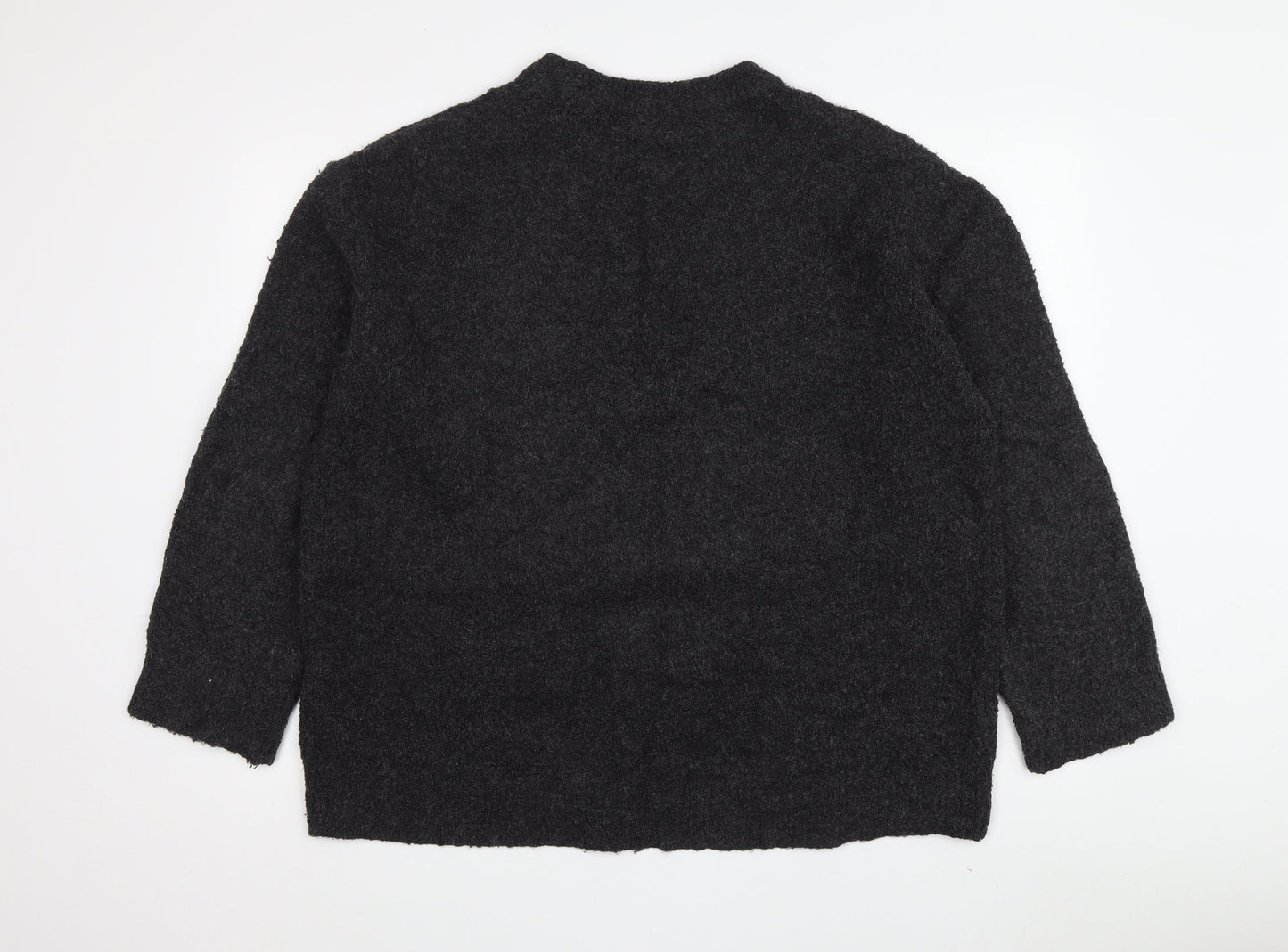 Womens UK Size M New Look Black Pullover Jumper