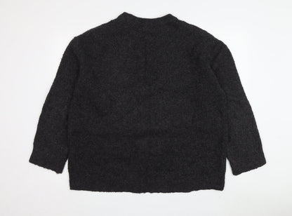 Womens UK Size M New Look Black Pullover Jumper