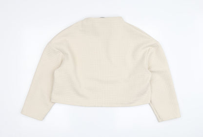 Womens UK Size M Zara Beige  Blouse