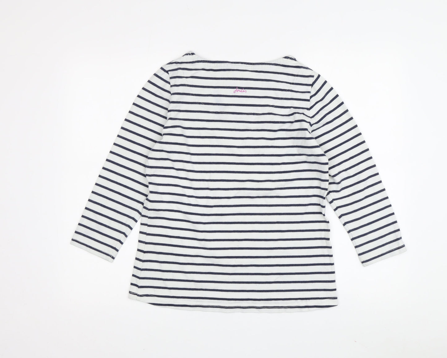 Womens UK Size 10 Joules Multicoloured Basic T-Shirt