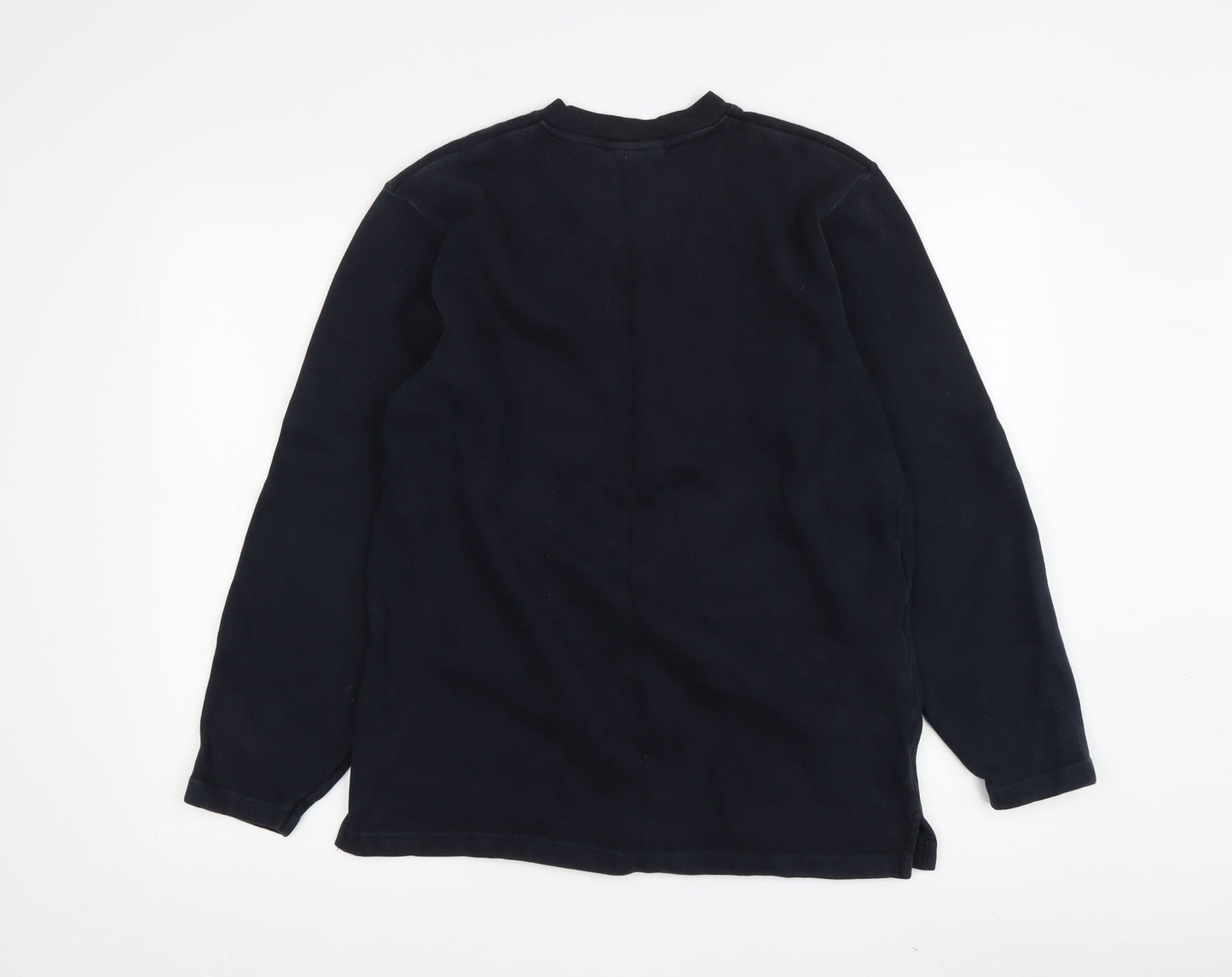Mens UK Size M NEXT Black Pullover Sweatshirt
