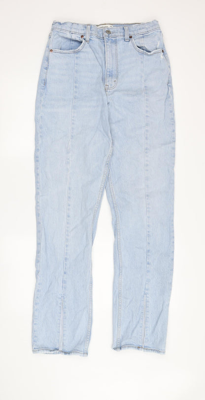 Abercrombie & Fitch Women's Blue Straight Jeans Size 6