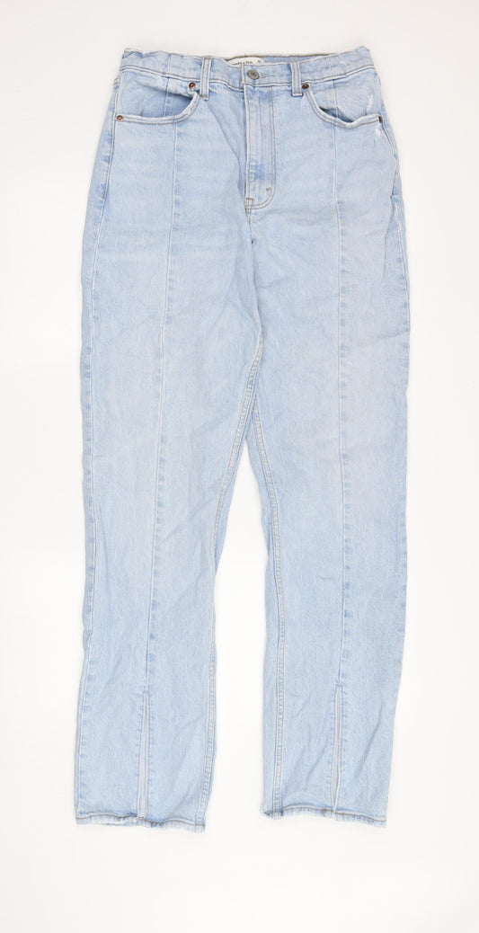 Abercrombie & Fitch Women's Blue Straight Jeans Size 6