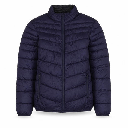 River Island Women's Blue Puffer Jacket S