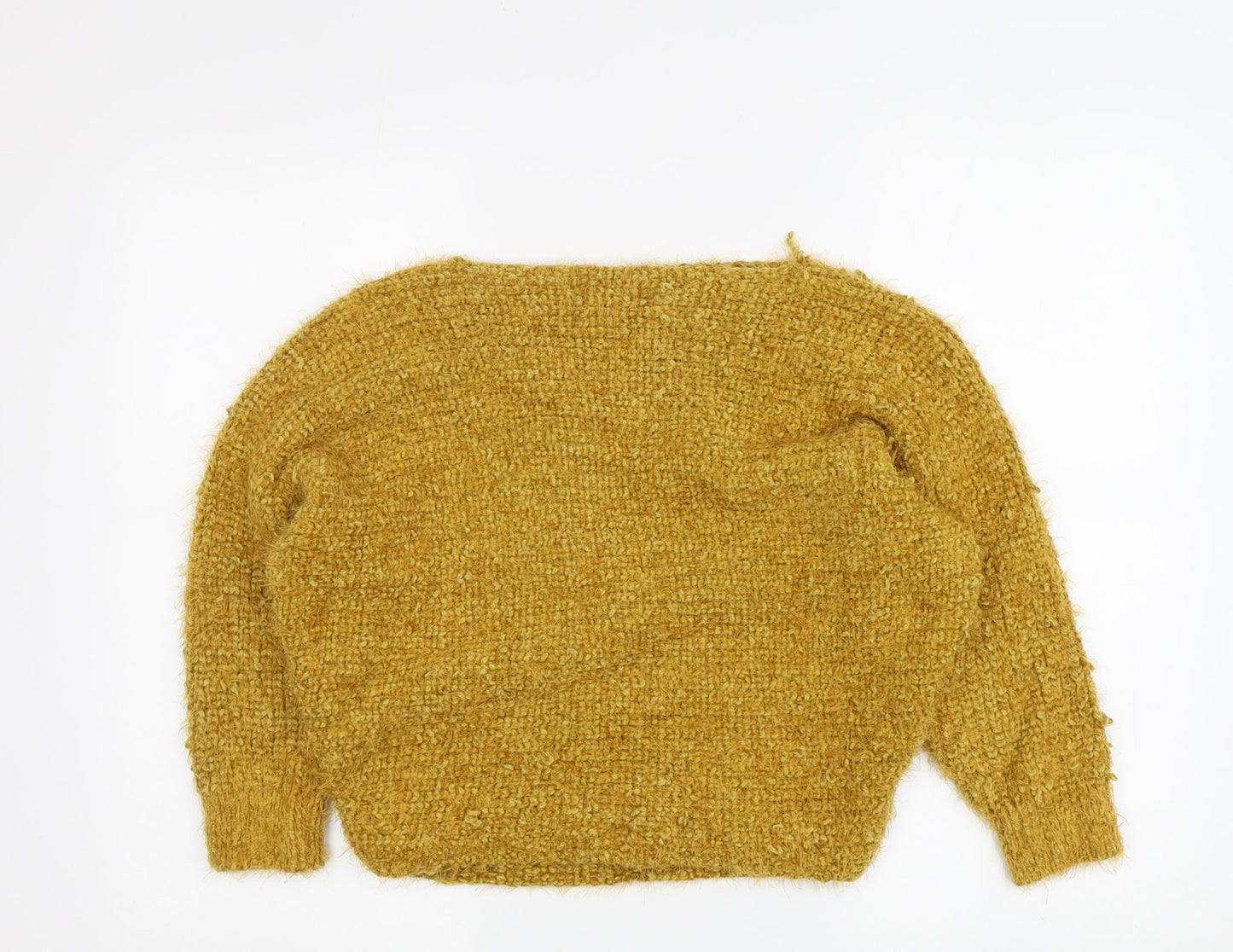 Womens UK Size M Isabella D. Gold Pullover Jumper