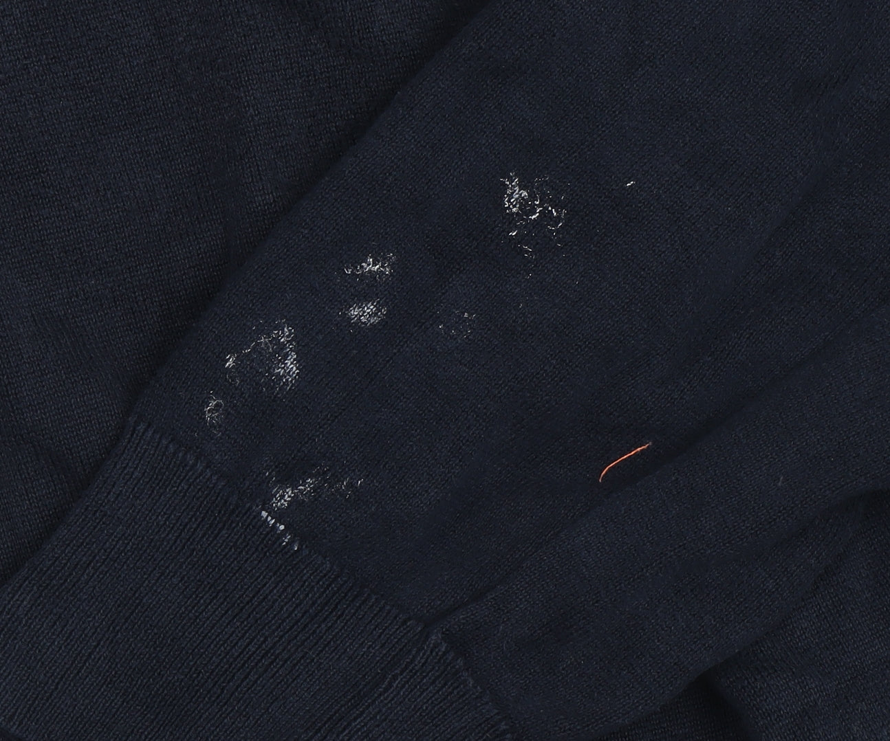 Marks and Spencer Men's Blue Cotton Pullover XL