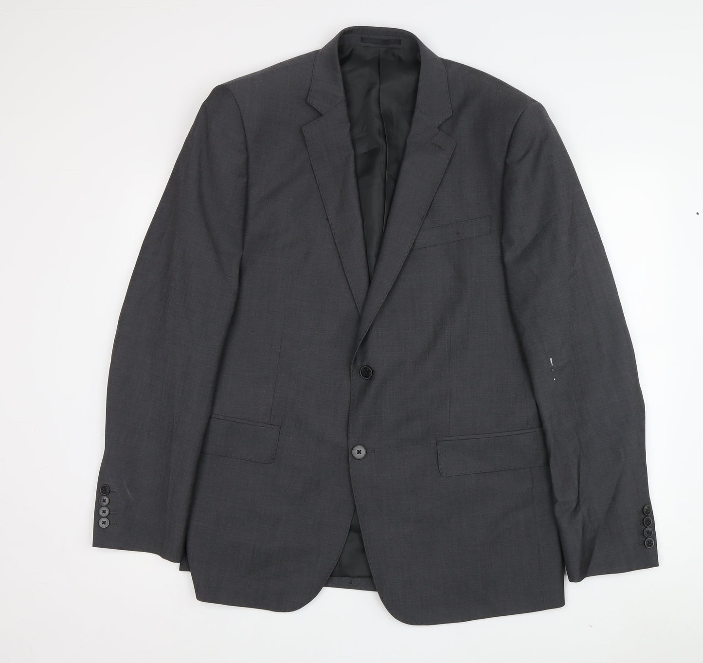 Mens UK Size 42 Jaeger Regular Black Suit Jacket