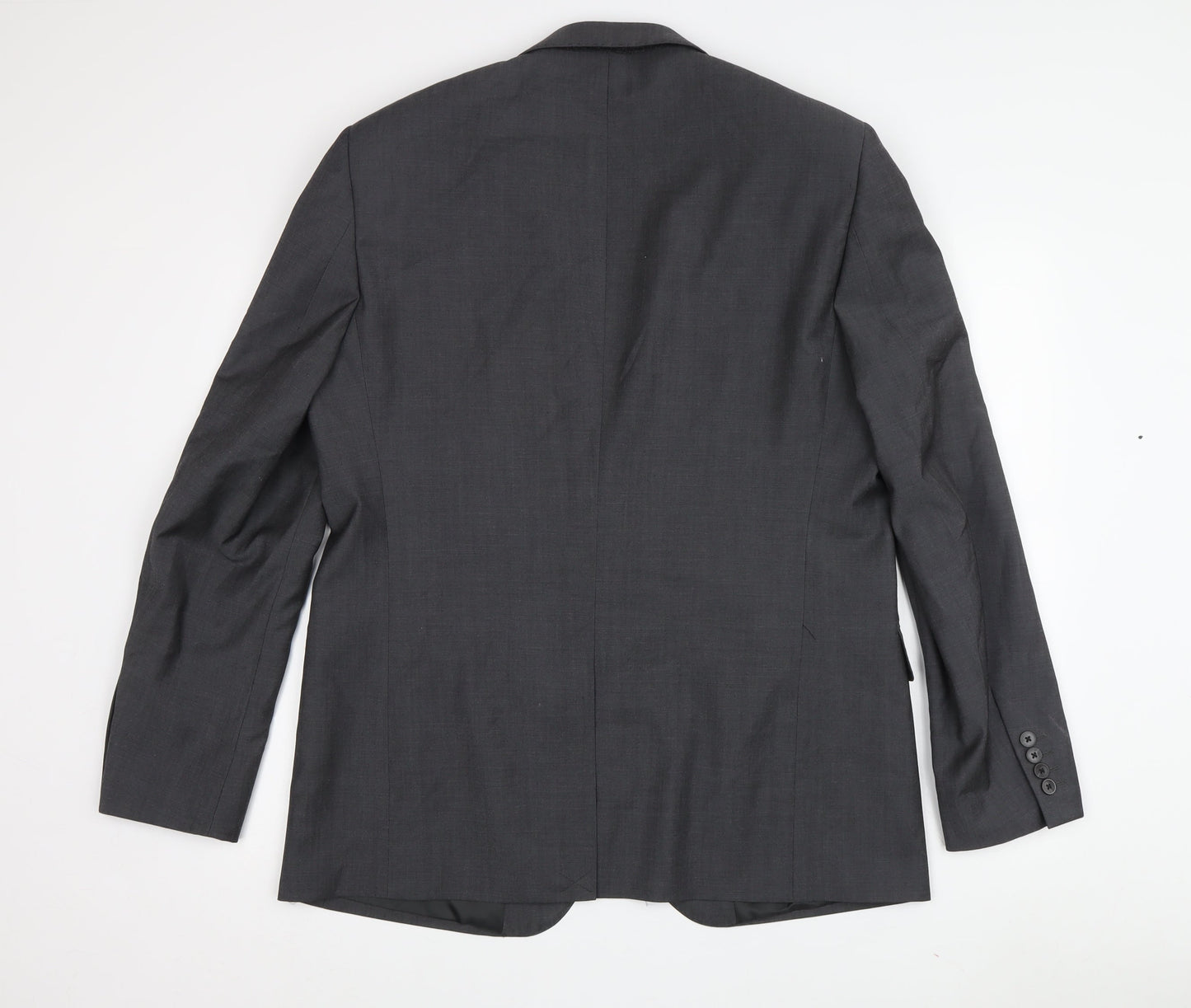 Mens UK Size 42 Jaeger Regular Black Suit Jacket