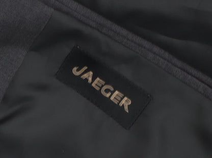 Mens UK Size 42 Jaeger Regular Black Suit Jacket