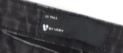 V by Very Women's Black Skinny Jeans Size 14 Tall