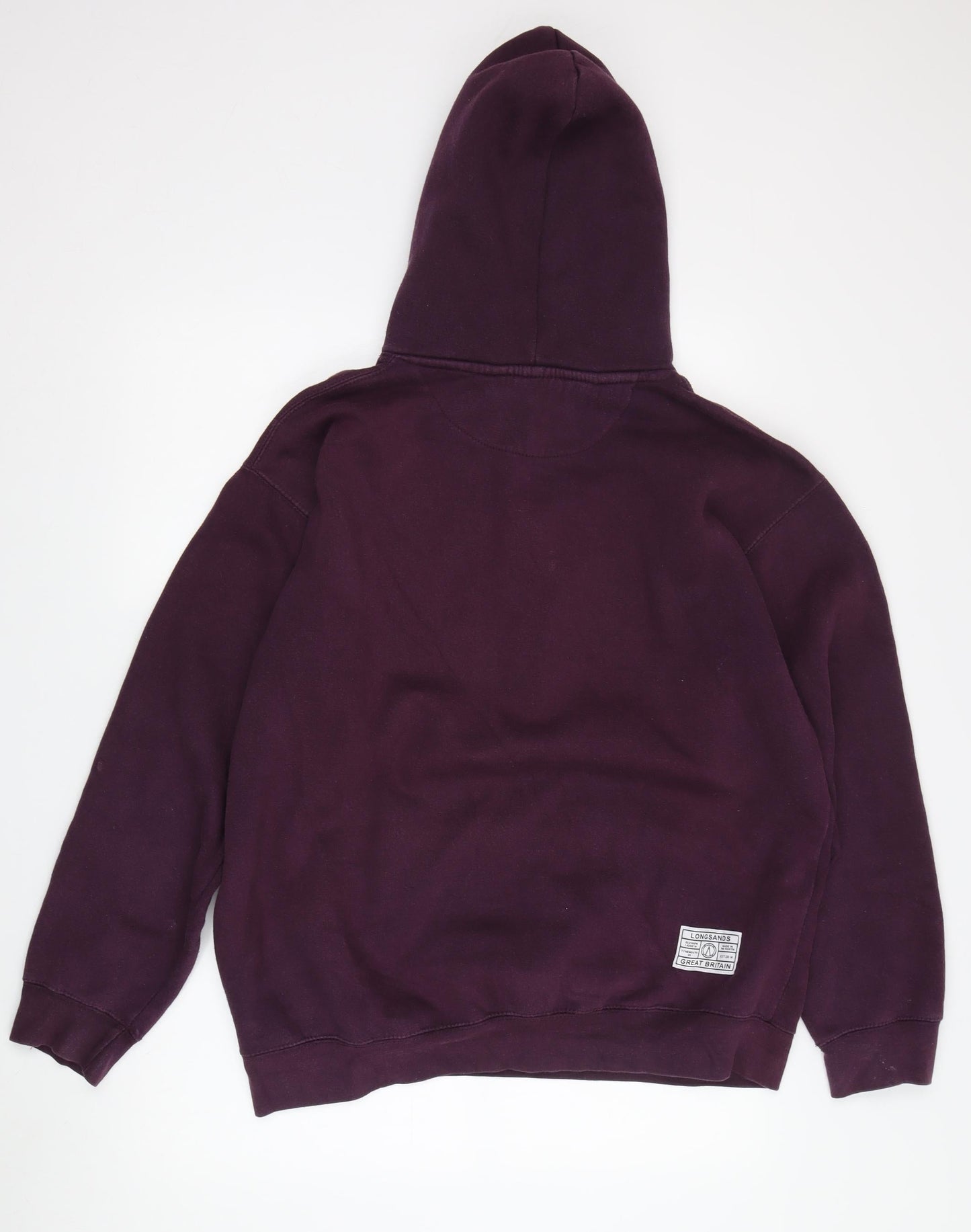 Longsands Alpine Co. Unisex Purple Hoodie L
