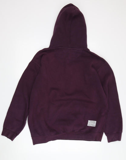 Longsands Alpine Co. Unisex Purple Hoodie L
