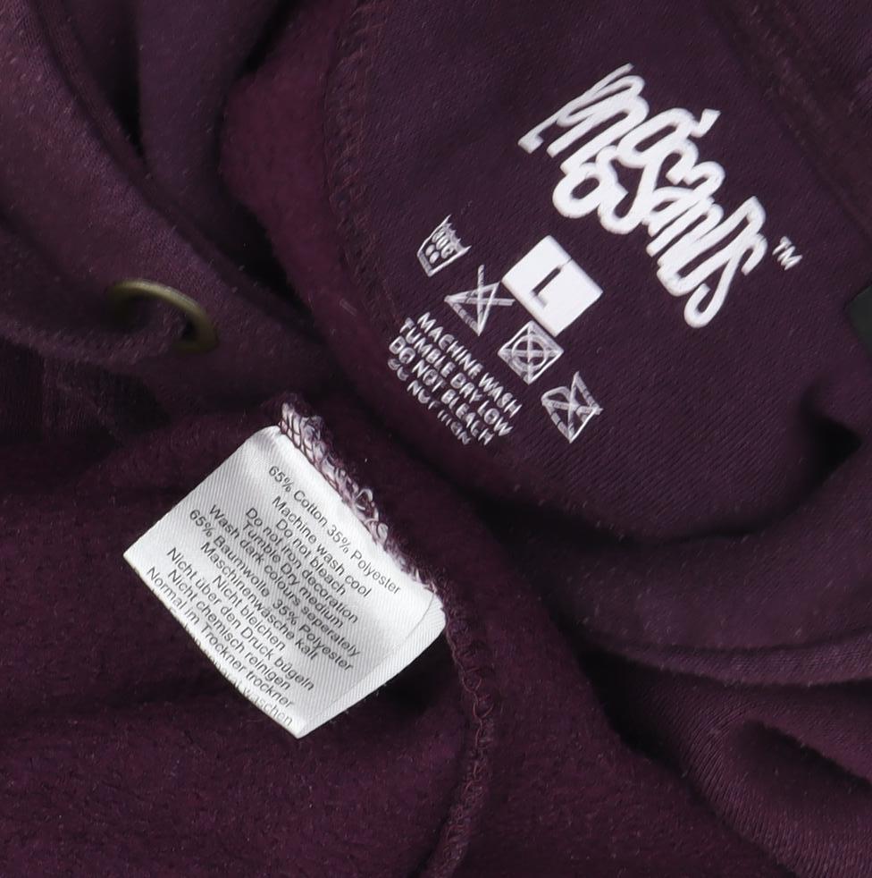 Longsands Alpine Co. Unisex Purple Hoodie L
