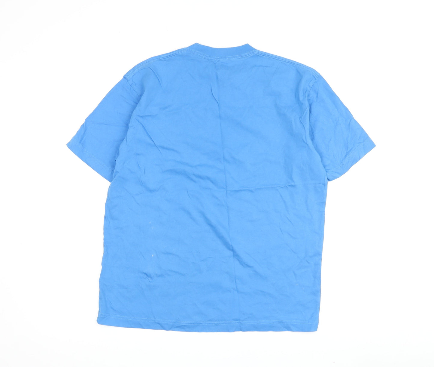 Uniqlo Men's Blue XS Graphic Tee