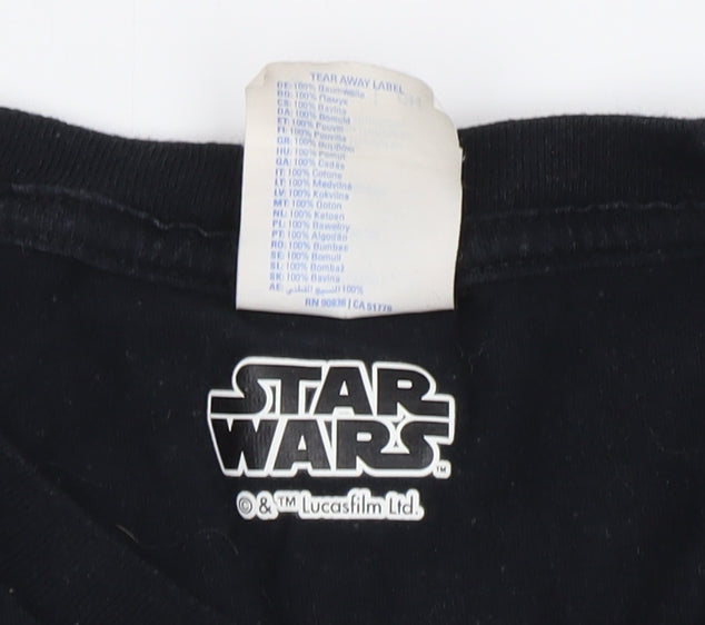 Star Wars Grogu Men's Black T-Shirt, S