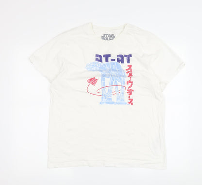 Star Wars Men's White M T-Shirt