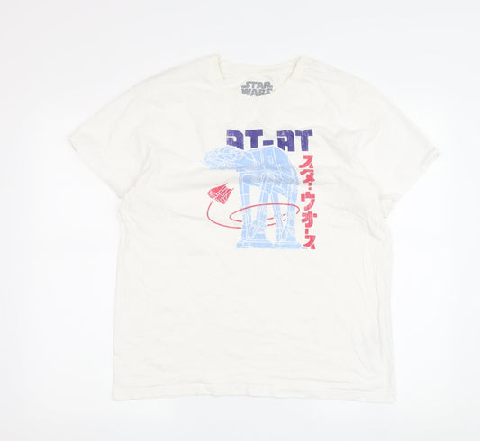 Star Wars Men's White M T-Shirt