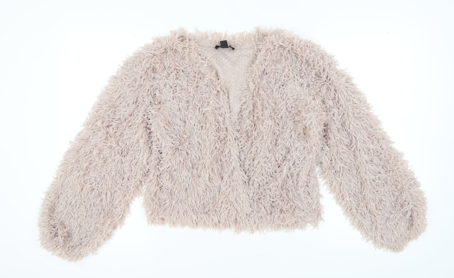 Womens UK Size M New Look Beige Pullover Jumper