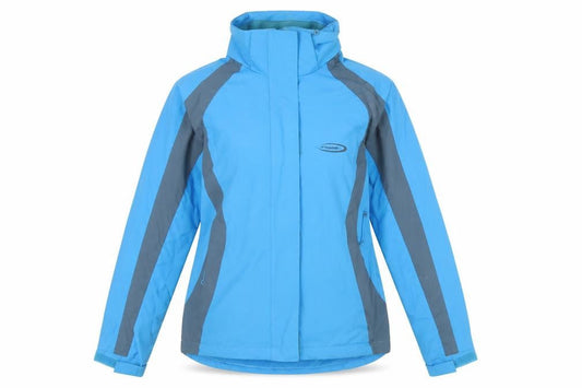 Mountain Life Women's Blue Waterproof Rain Coat Size 14