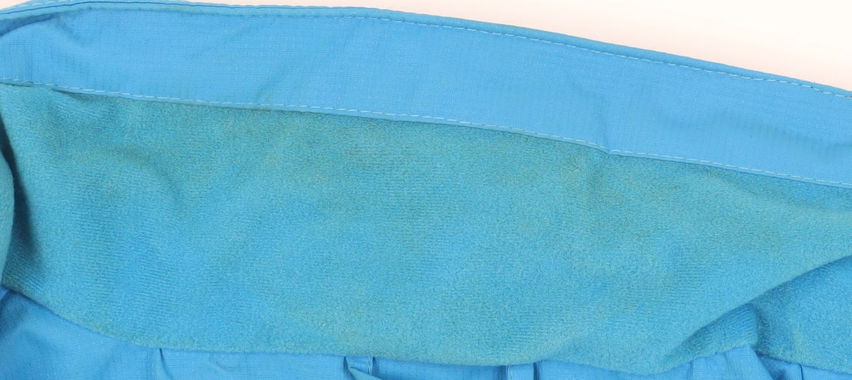 Mountain Life Women's Blue Waterproof Rain Coat Size 14