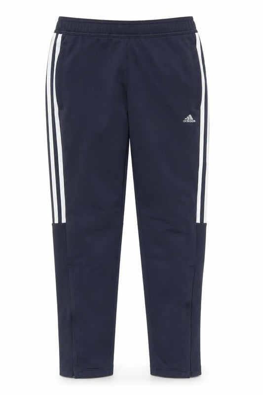 Front view of Adidas boys’ black track pants 13-14 yrs sportswear