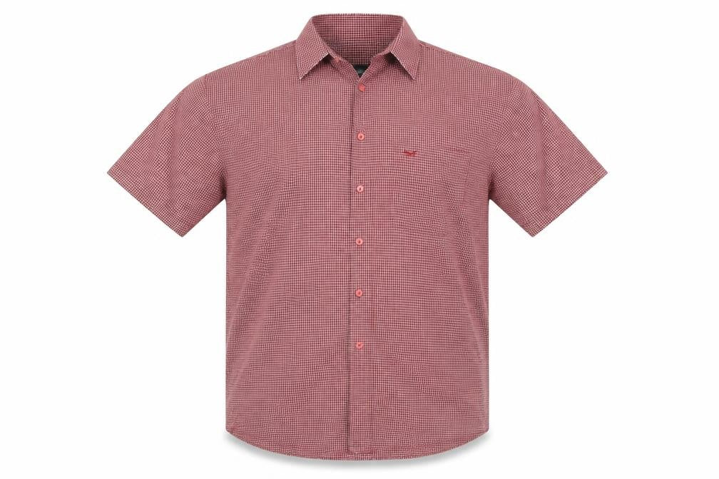 Wolsey Men's Red Check Casual Shirt L