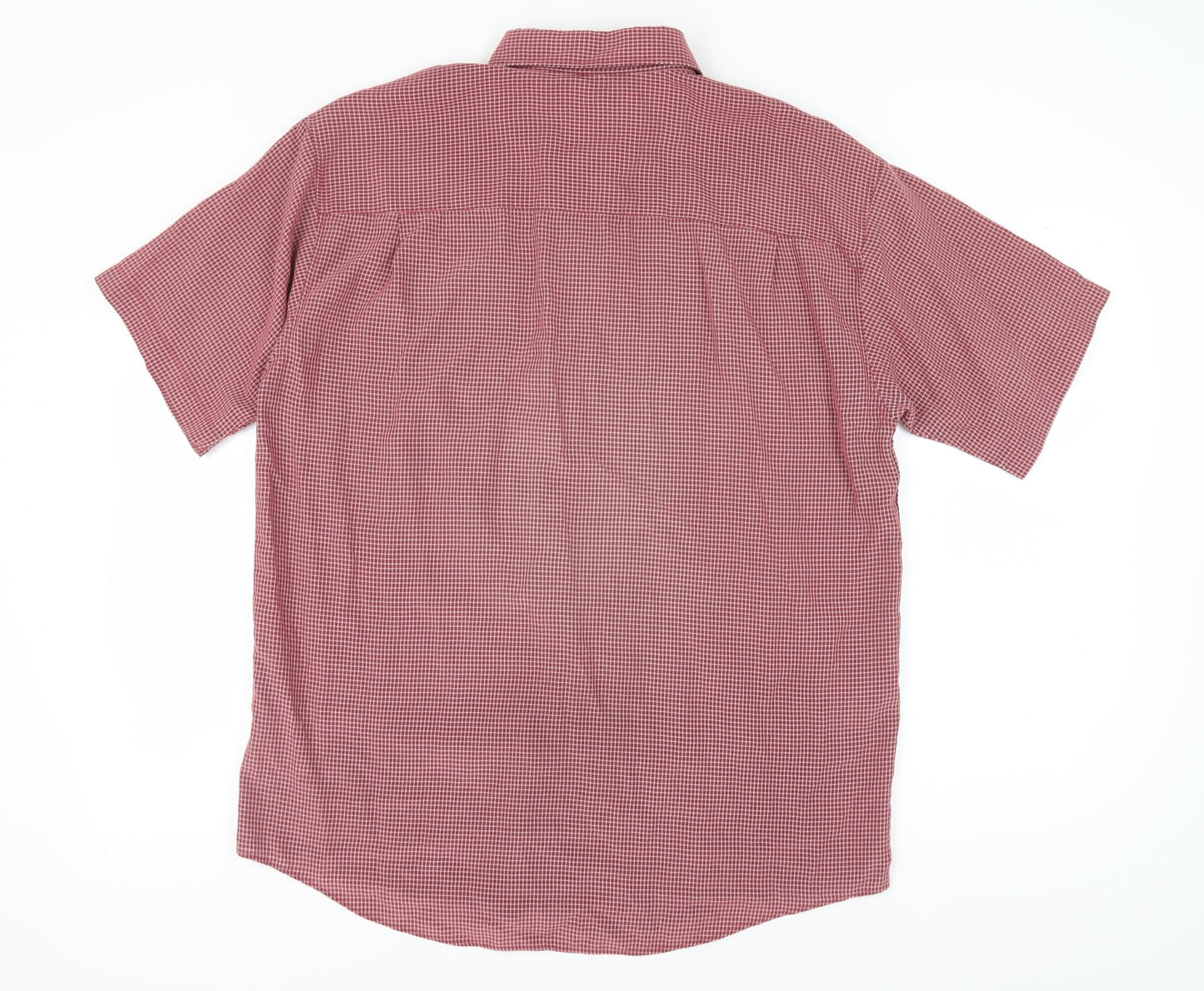 Wolsey Men's Red Check Casual Shirt L