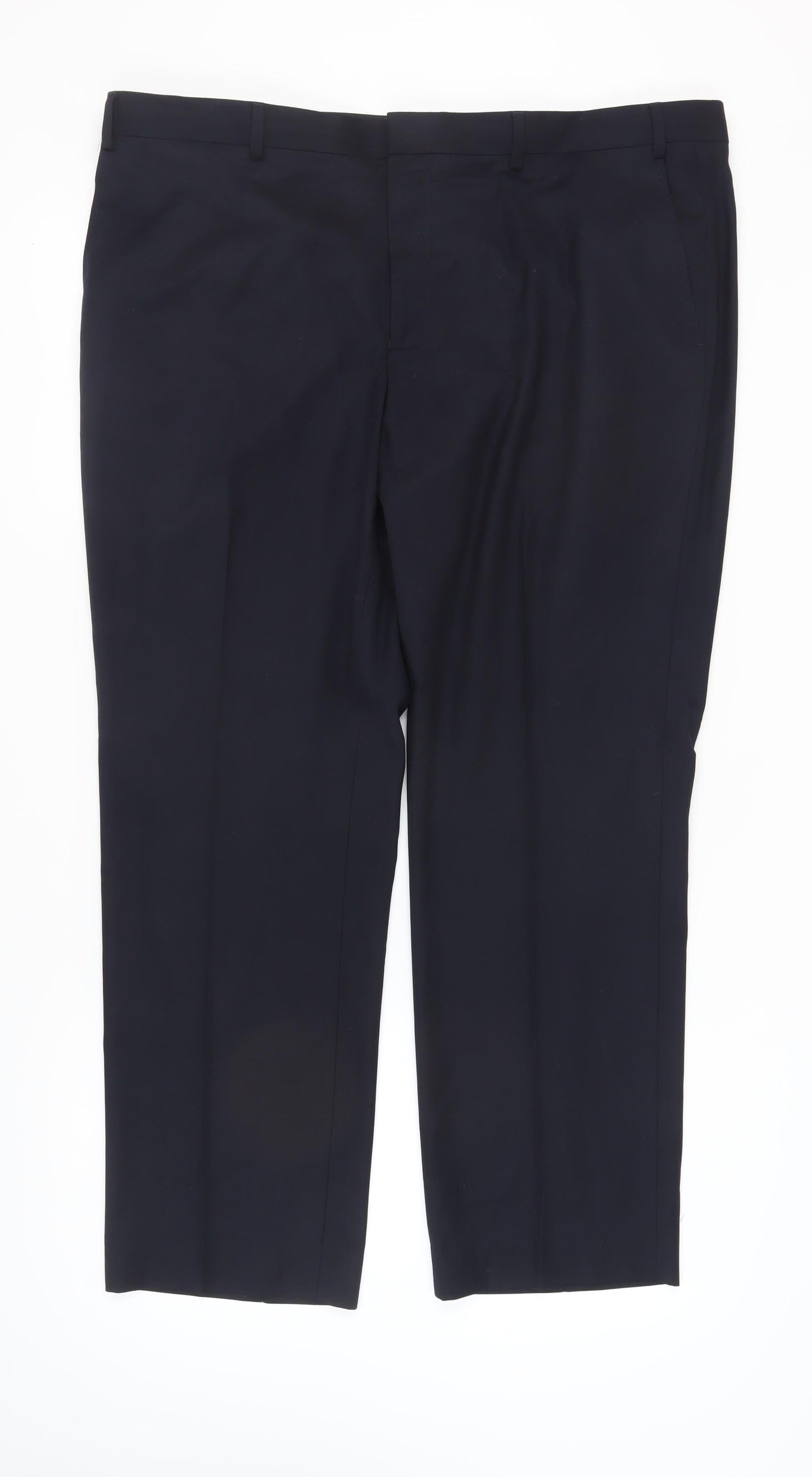 Burton Menswear Black Dress Pants, Size 44R, Tailored Fit