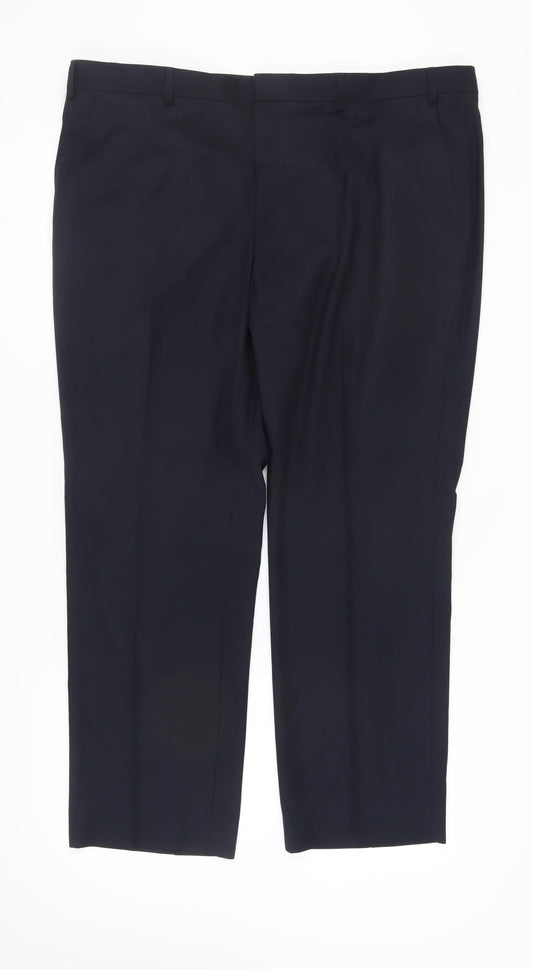 Burton Menswear Black Dress Pants, Size 44R, Tailored Fit