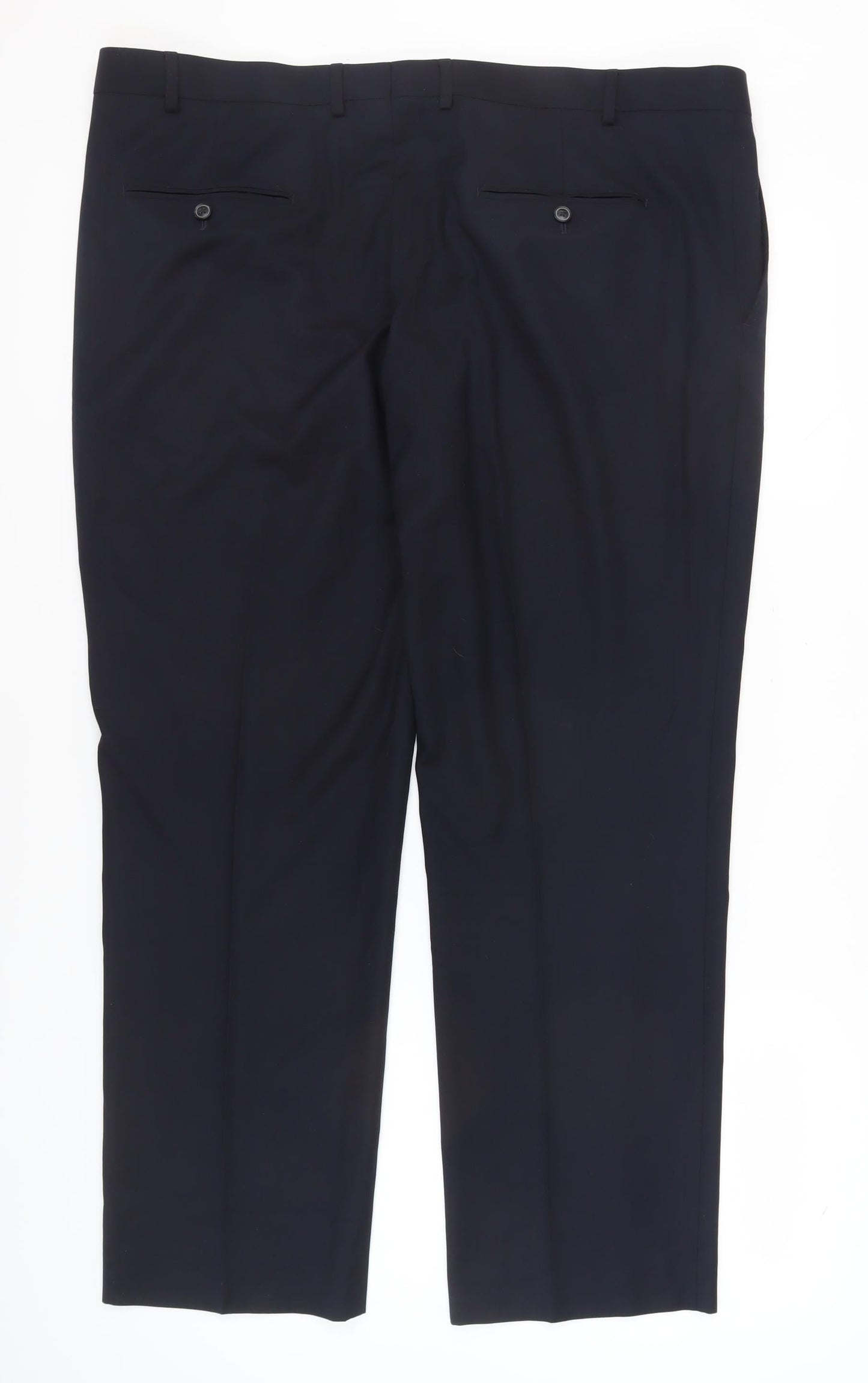 Burton Menswear Black Dress Pants, Size 44R, Tailored Fit