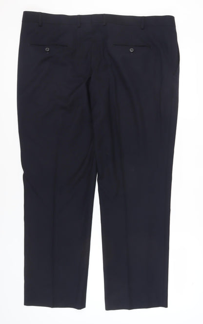 Burton Menswear Black Dress Pants, Size 44R, Tailored Fit