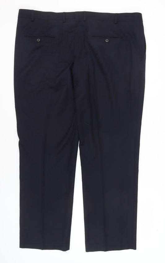 Burton Menswear Black Dress Pants, Size 44R, Tailored Fit