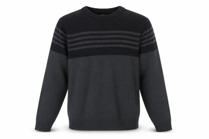 Mens UK Size L Kensington Dockside Black Pullover Jumper