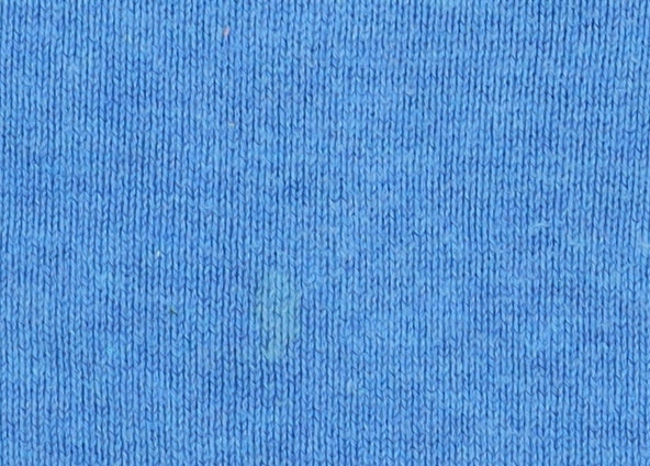 Sandstone XL Men's Blue Cotton Pullover Jumper - V-Neck