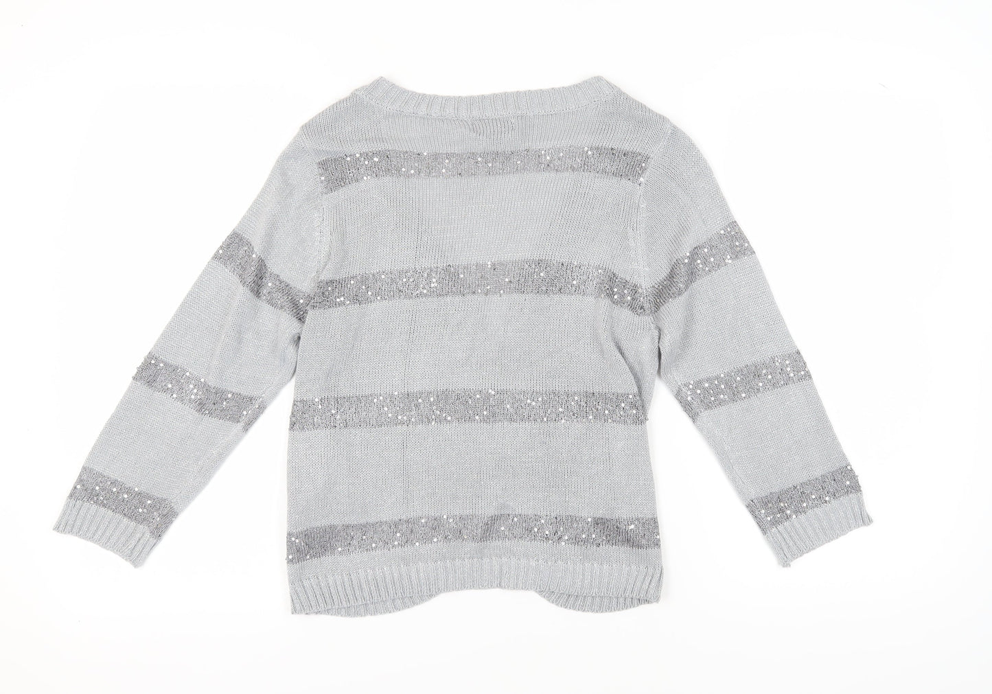 Womens UK Size S Casamia Grey Cardigan Jumper