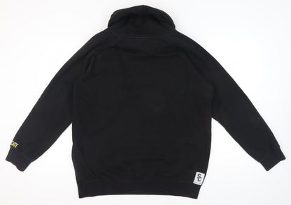 Syndicate Black Deer Graphic Pullover Sweatshirt L