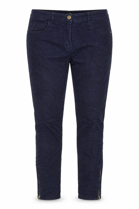 Womens UK Size 10 H&M Slim Fit  Blue Trousers