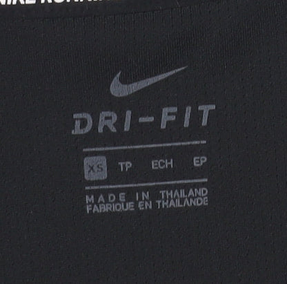 Nike Men's Black Athletic Pullover XS Lightweight Top