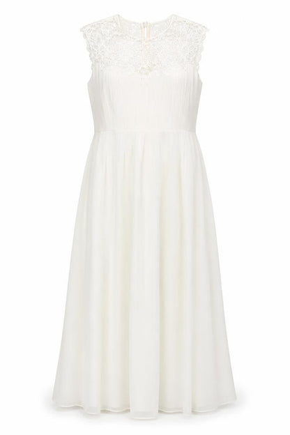 Dorothy Perkins Women's Ivory A-Line Wedding Dress Size 14