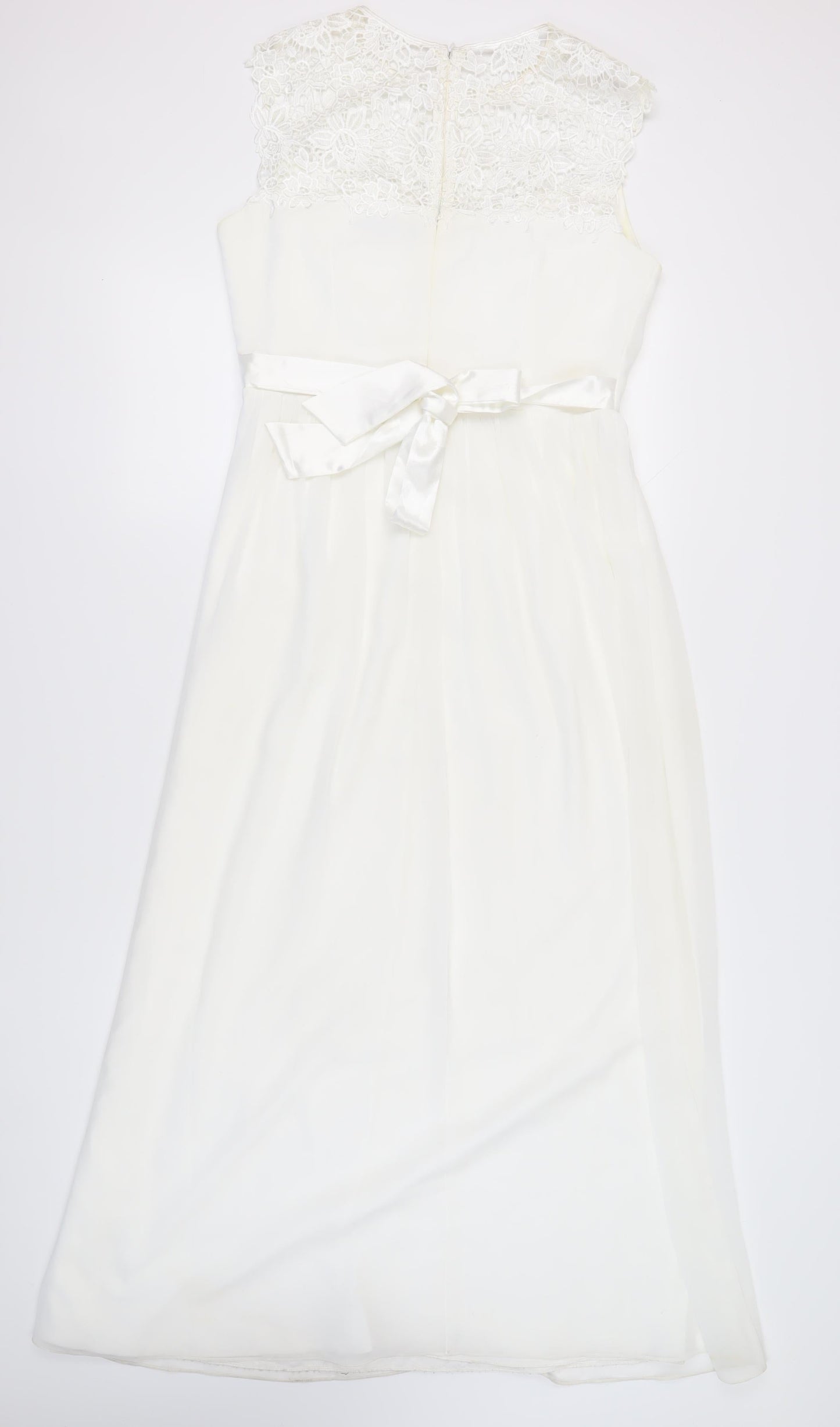Dorothy Perkins Women's Ivory A-Line Wedding Dress Size 14