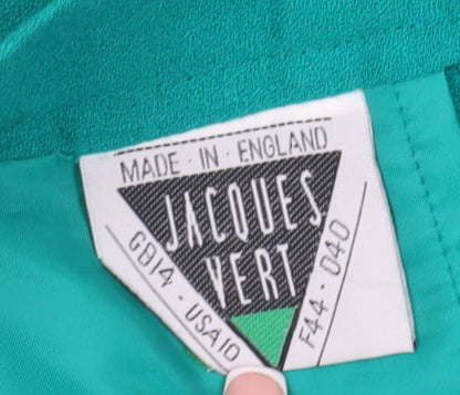 Jacques Vert Women's Green Long Pencil Skirt, Size 14