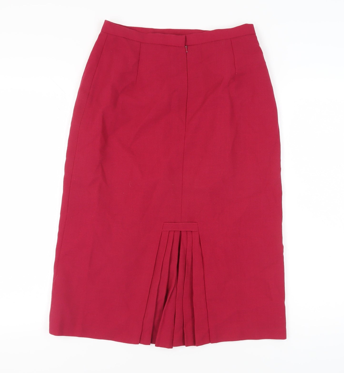 Jacques Vert Women’s Red Midi Pencil Skirt, Size 14